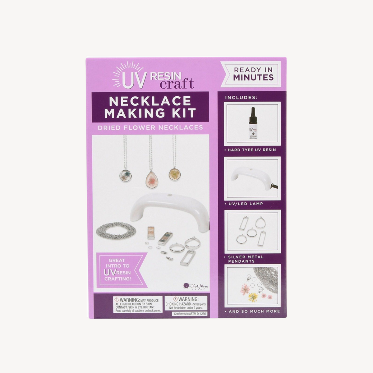 UV ResinCraft Necklace Making Kit | Blue Moon Studio™