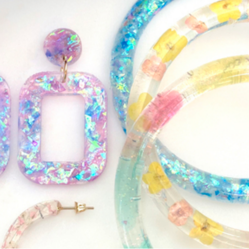 Week of Jewelry Making: Create UV Resin jewelry using bezels with Blue Moon  Studio