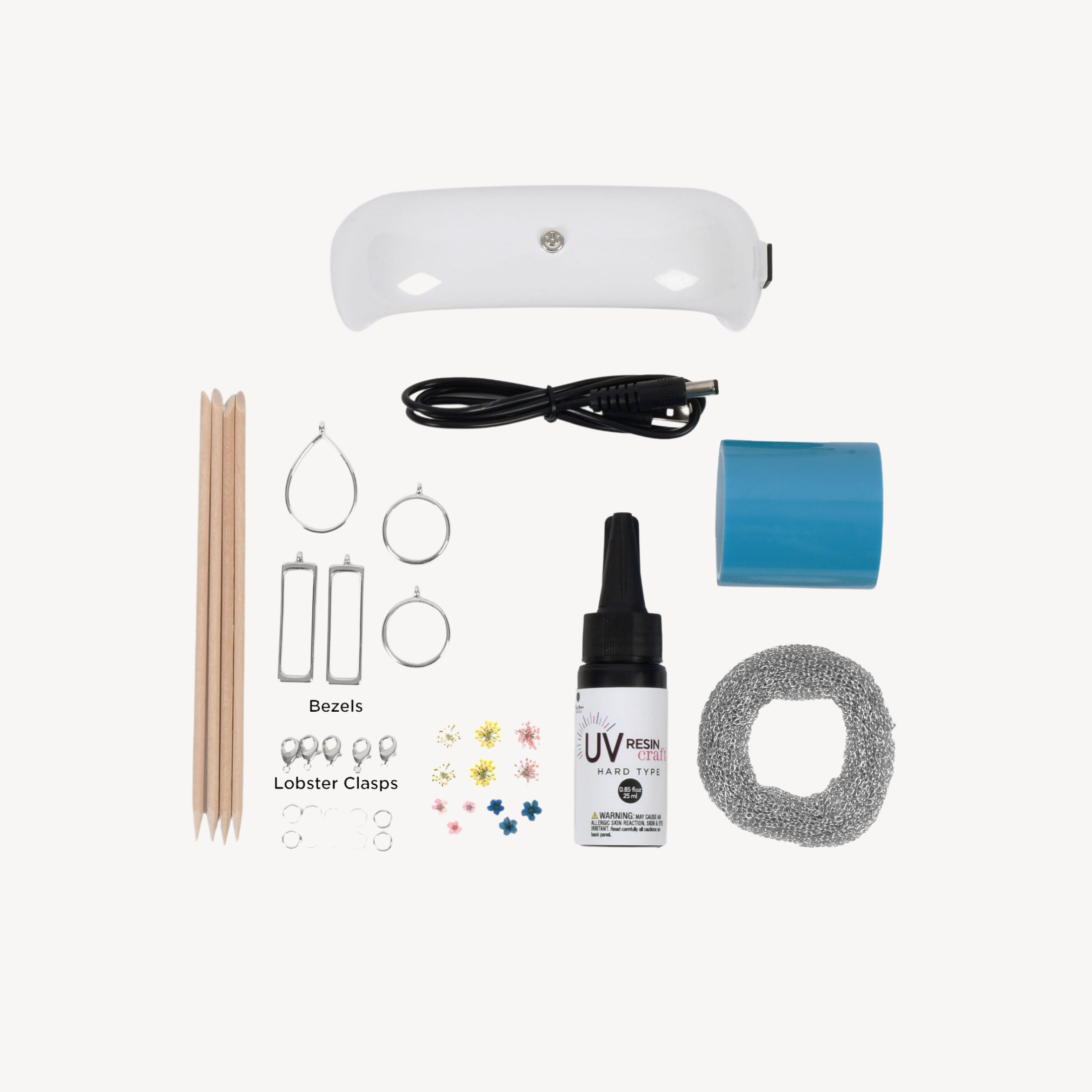 Blue Moon Studio™ UV Resin Craft White Curing USB Lamp